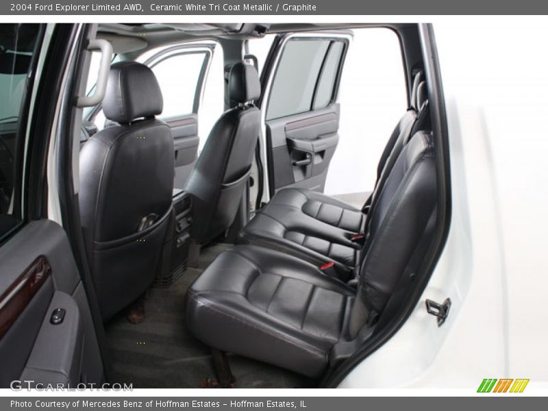 Ceramic White Tri Coat Metallic / Graphite 2004 Ford Explorer Limited AWD