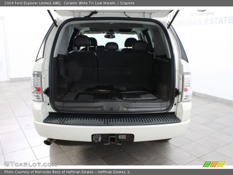 Ceramic White Tri Coat Metallic / Graphite 2004 Ford Explorer Limited AWD