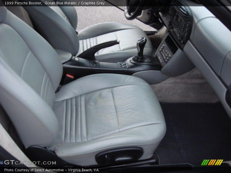 Ocean Blue Metallic / Graphite Grey 1999 Porsche Boxster