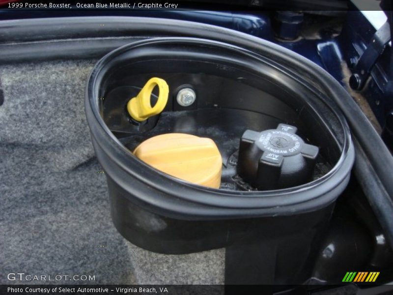 Ocean Blue Metallic / Graphite Grey 1999 Porsche Boxster
