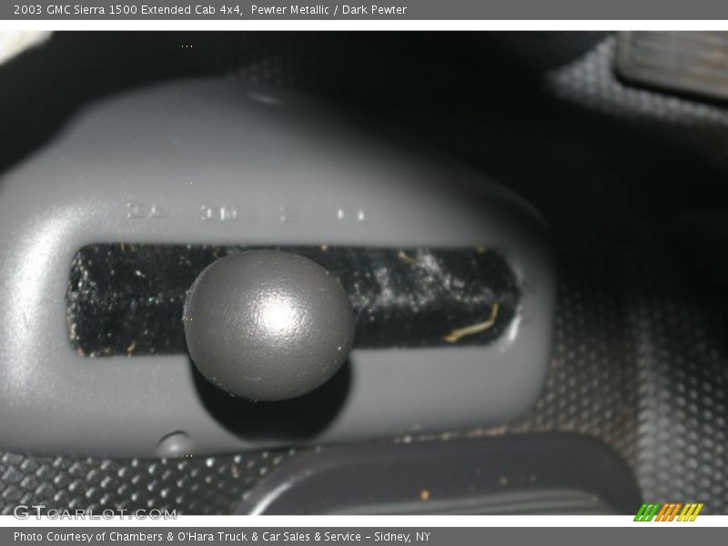 Pewter Metallic / Dark Pewter 2003 GMC Sierra 1500 Extended Cab 4x4