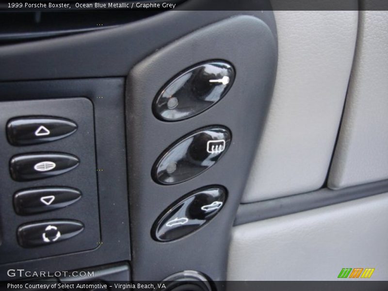 Ocean Blue Metallic / Graphite Grey 1999 Porsche Boxster