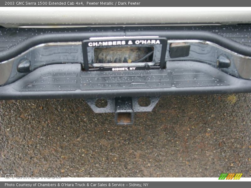 Pewter Metallic / Dark Pewter 2003 GMC Sierra 1500 Extended Cab 4x4
