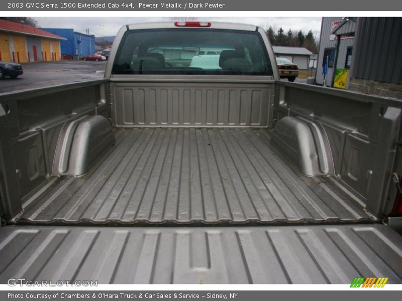 Pewter Metallic / Dark Pewter 2003 GMC Sierra 1500 Extended Cab 4x4