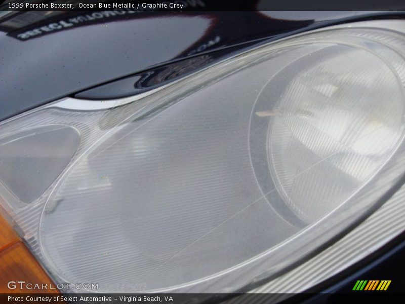 Ocean Blue Metallic / Graphite Grey 1999 Porsche Boxster