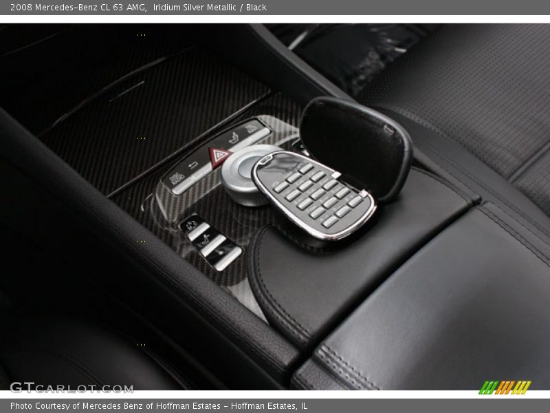 Iridium Silver Metallic / Black 2008 Mercedes-Benz CL 63 AMG