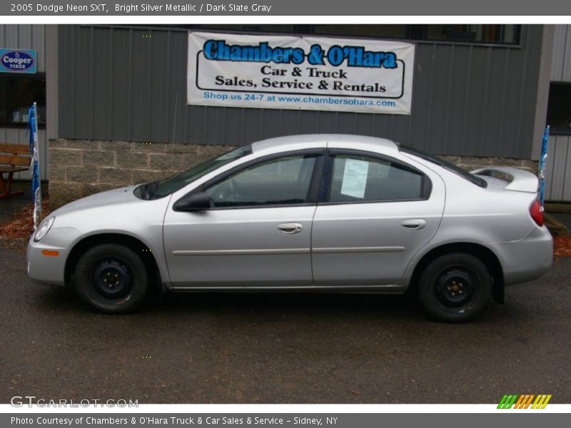 Bright Silver Metallic / Dark Slate Gray 2005 Dodge Neon SXT