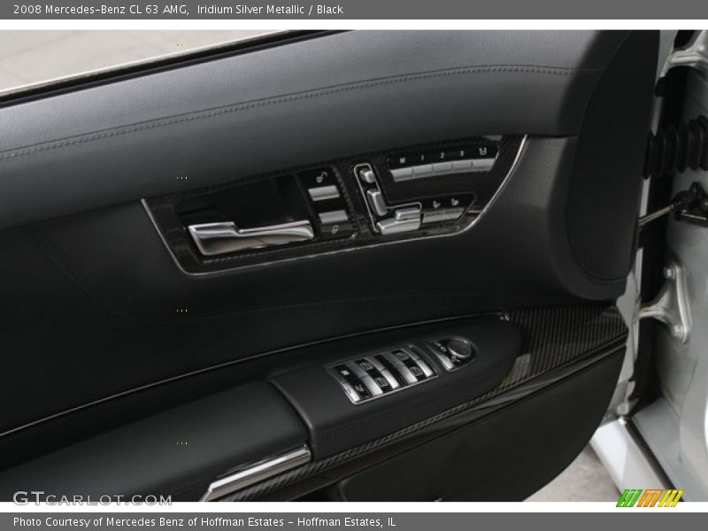 Iridium Silver Metallic / Black 2008 Mercedes-Benz CL 63 AMG