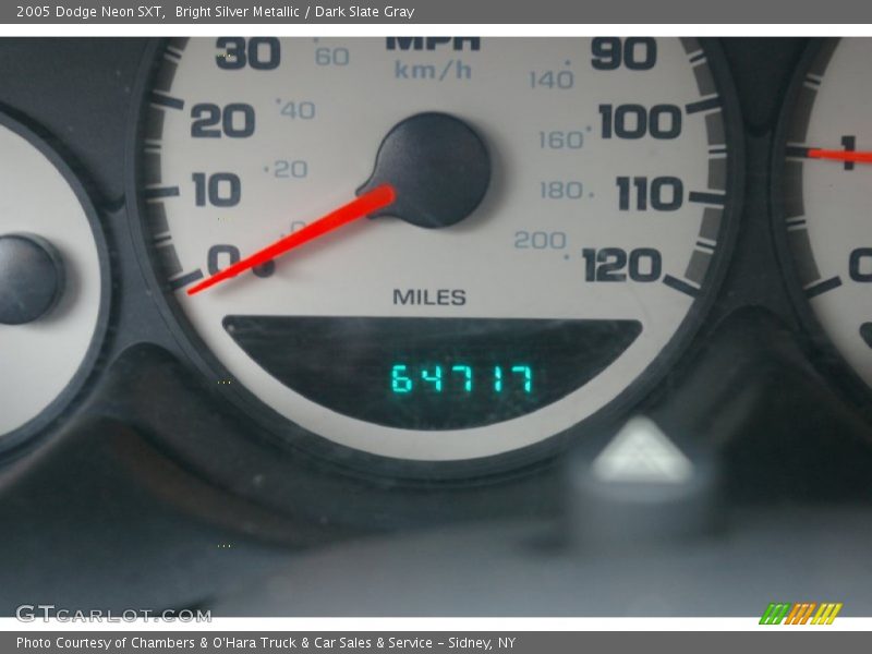 Bright Silver Metallic / Dark Slate Gray 2005 Dodge Neon SXT