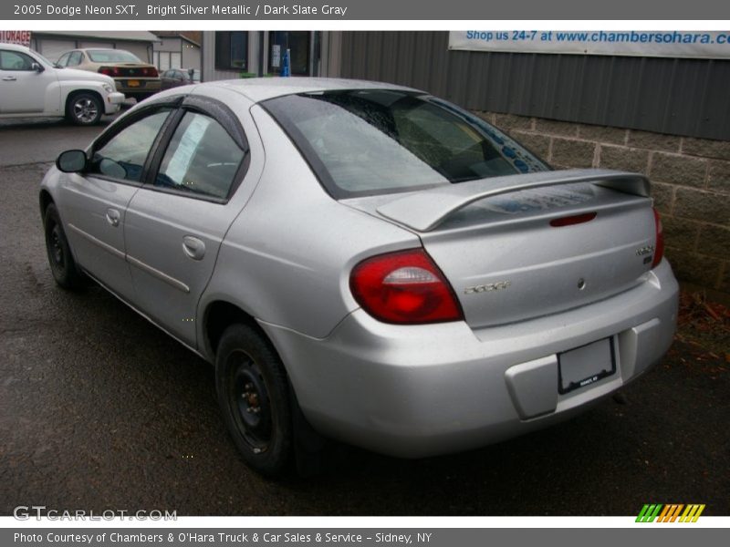 Bright Silver Metallic / Dark Slate Gray 2005 Dodge Neon SXT