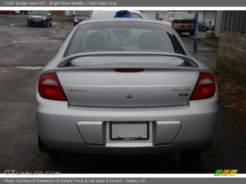 Bright Silver Metallic / Dark Slate Gray 2005 Dodge Neon SXT