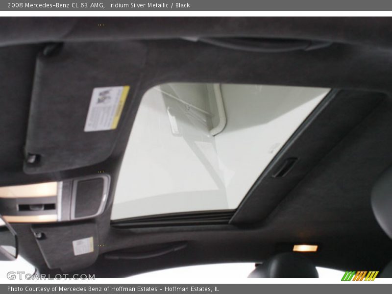 Sunroof of 2008 CL 63 AMG
