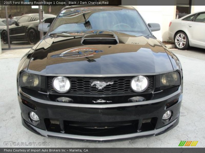 Black / Dark Charcoal/Red 2005 Ford Mustang Roush Stage 1 Coupe