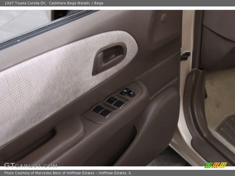 Cashmere Beige Metallic / Beige 1997 Toyota Corolla DX