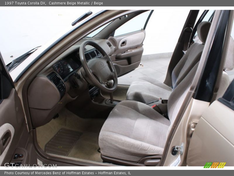  1997 Corolla DX Beige Interior
