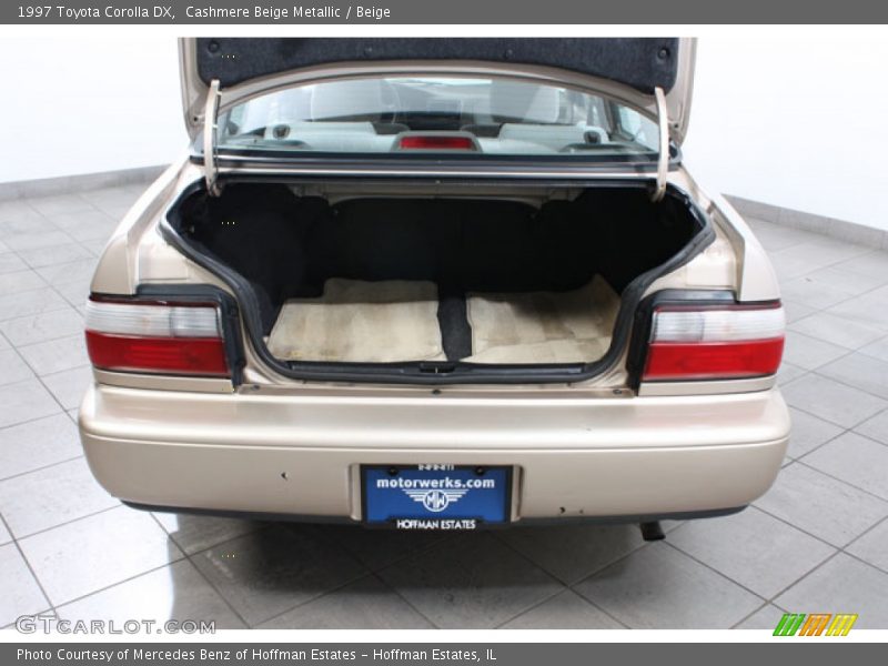 Cashmere Beige Metallic / Beige 1997 Toyota Corolla DX
