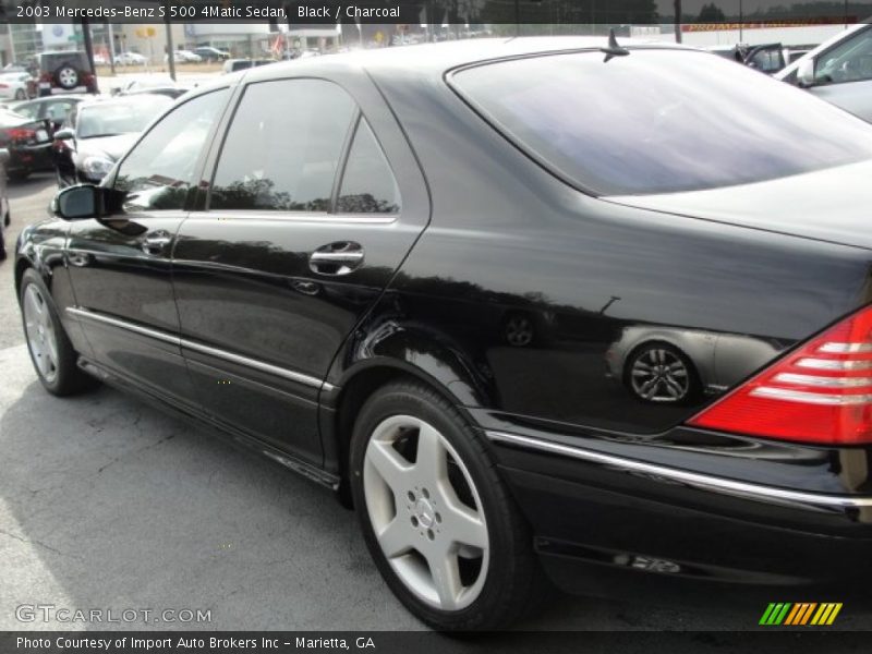 Black / Charcoal 2003 Mercedes-Benz S 500 4Matic Sedan