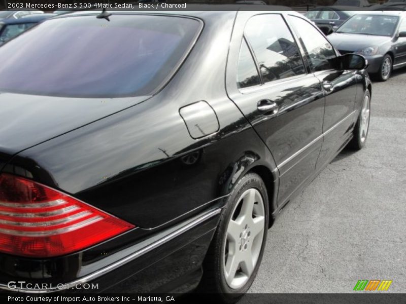Black / Charcoal 2003 Mercedes-Benz S 500 4Matic Sedan