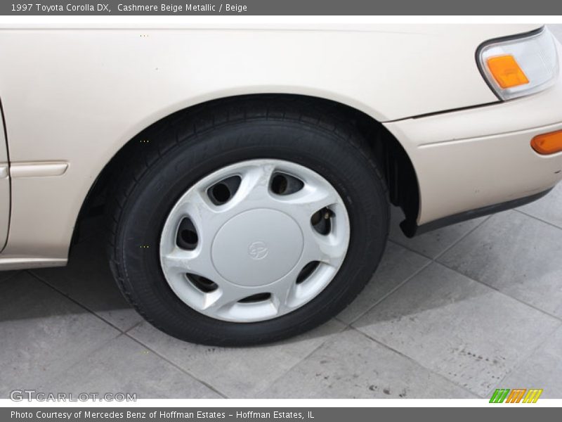 Cashmere Beige Metallic / Beige 1997 Toyota Corolla DX