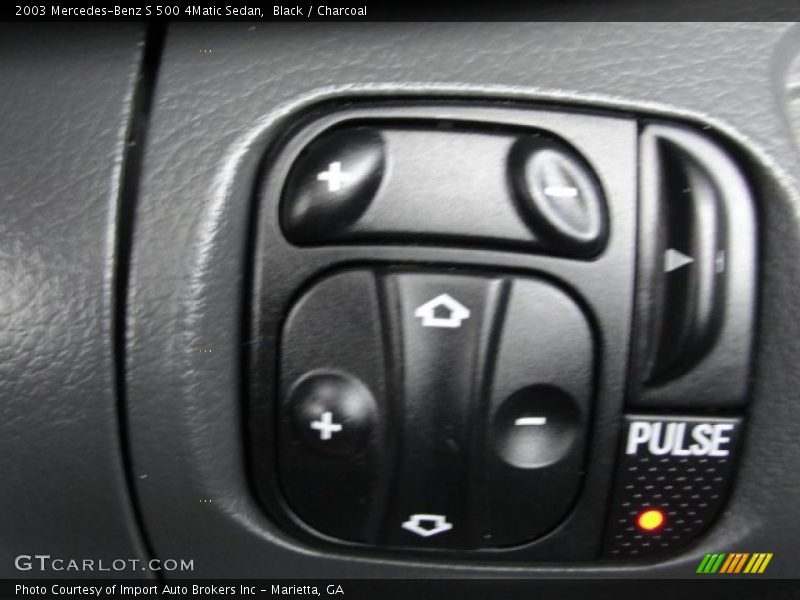 Black / Charcoal 2003 Mercedes-Benz S 500 4Matic Sedan