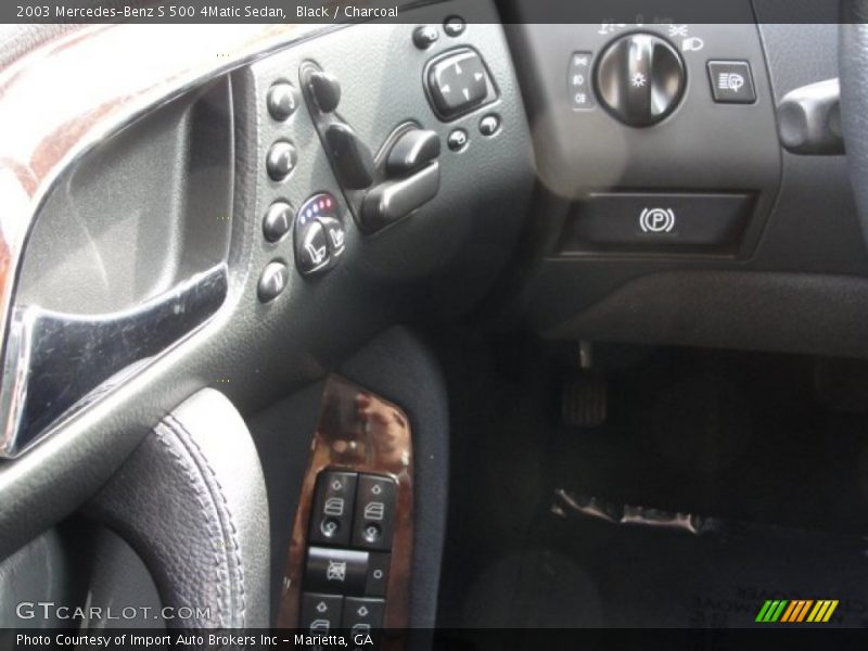 Black / Charcoal 2003 Mercedes-Benz S 500 4Matic Sedan