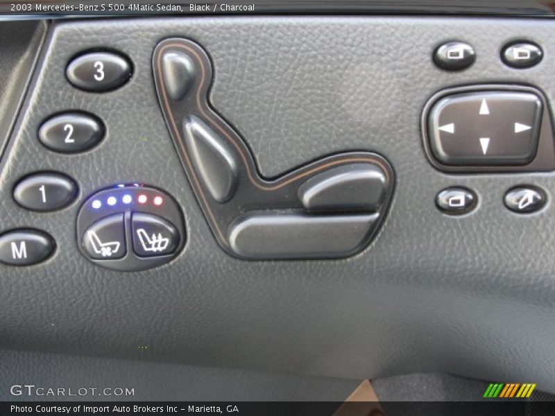 Black / Charcoal 2003 Mercedes-Benz S 500 4Matic Sedan