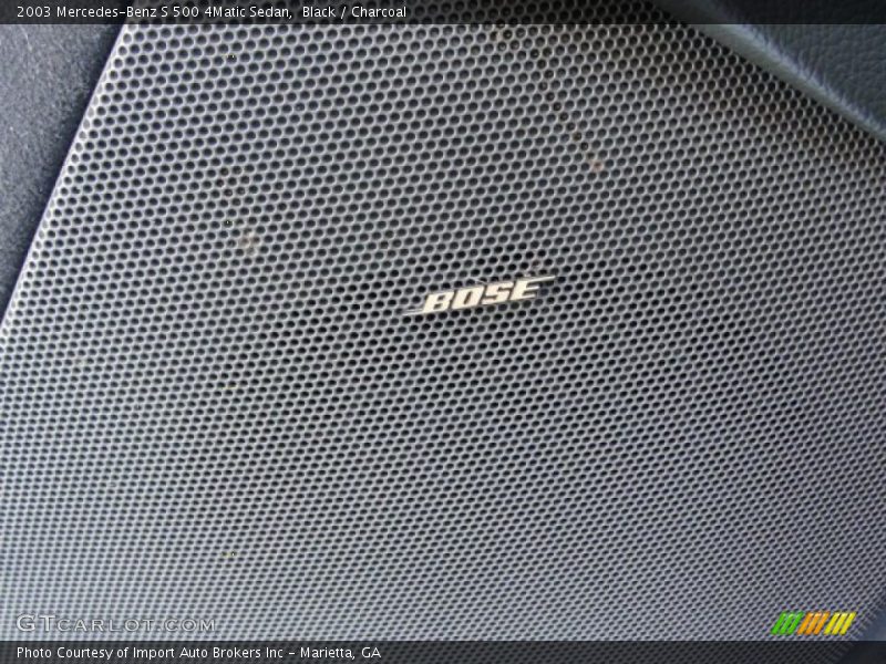 Black / Charcoal 2003 Mercedes-Benz S 500 4Matic Sedan