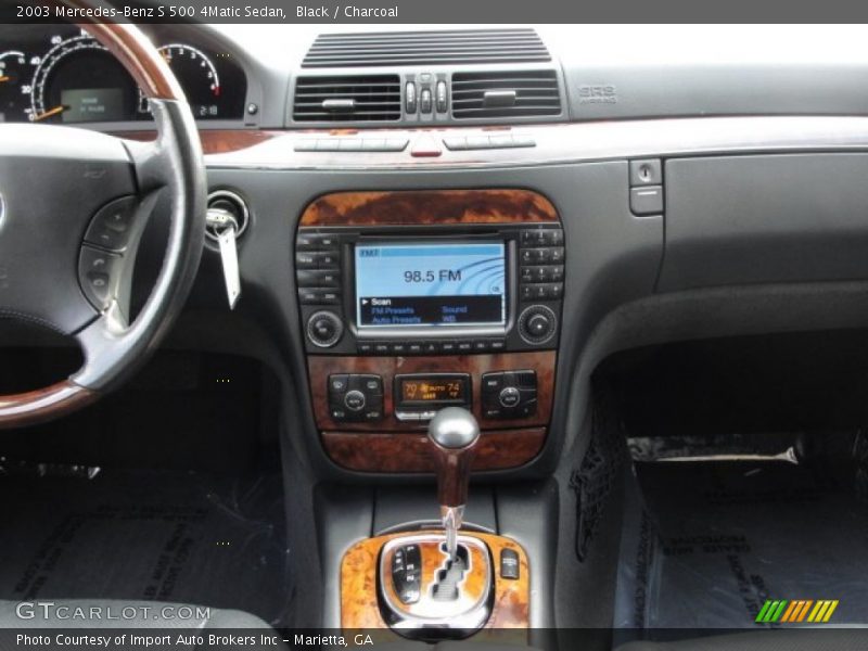 Black / Charcoal 2003 Mercedes-Benz S 500 4Matic Sedan