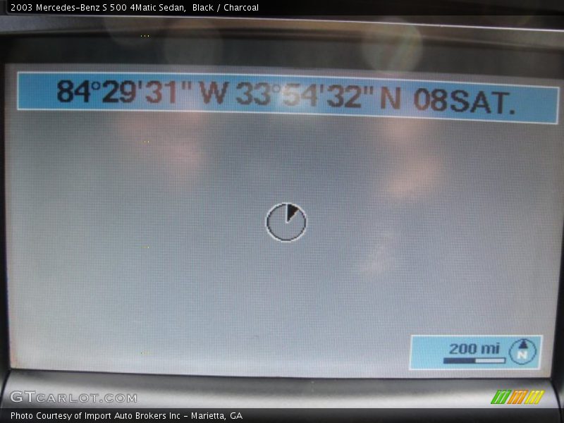 Black / Charcoal 2003 Mercedes-Benz S 500 4Matic Sedan