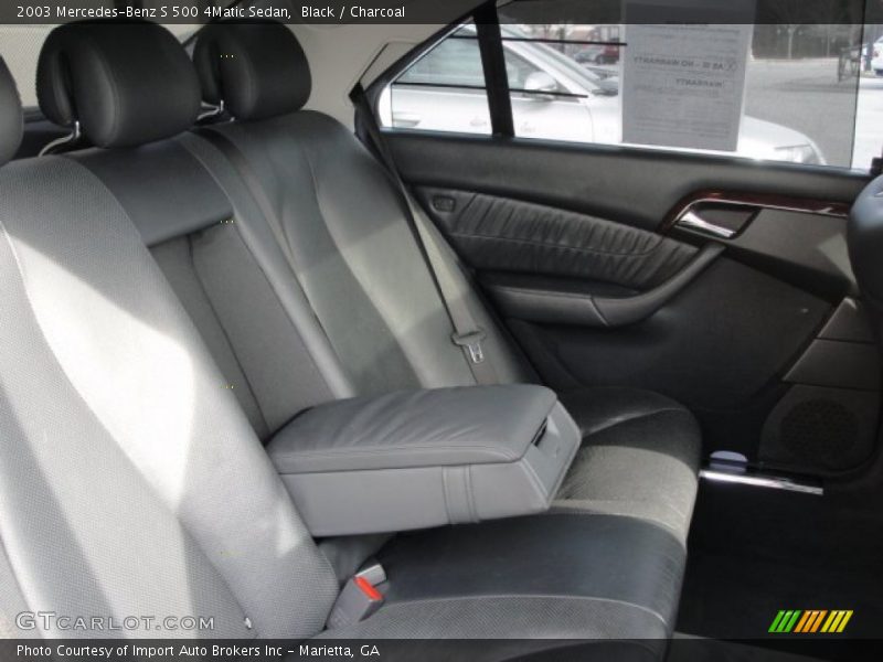 Black / Charcoal 2003 Mercedes-Benz S 500 4Matic Sedan