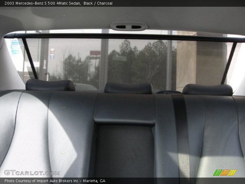 Black / Charcoal 2003 Mercedes-Benz S 500 4Matic Sedan