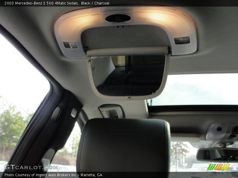 Black / Charcoal 2003 Mercedes-Benz S 500 4Matic Sedan