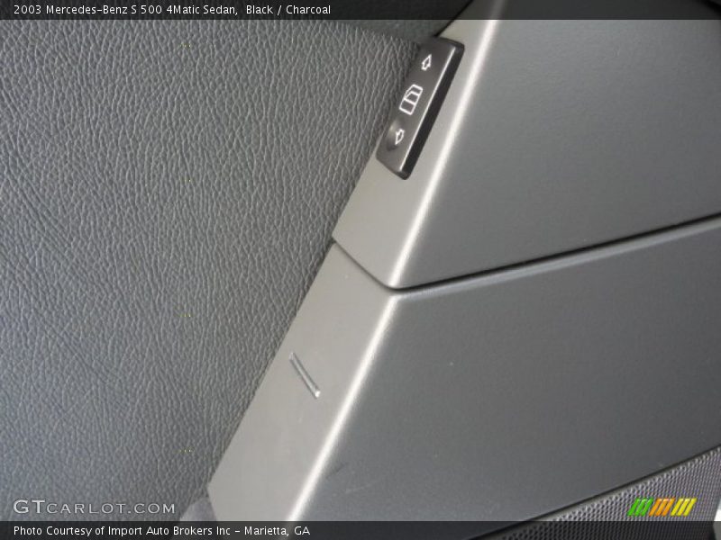 Black / Charcoal 2003 Mercedes-Benz S 500 4Matic Sedan