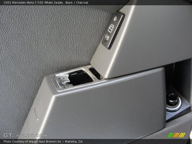 Black / Charcoal 2003 Mercedes-Benz S 500 4Matic Sedan