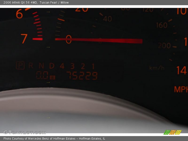 Tuscan Pearl / Willow 2006 Infiniti QX 56 4WD