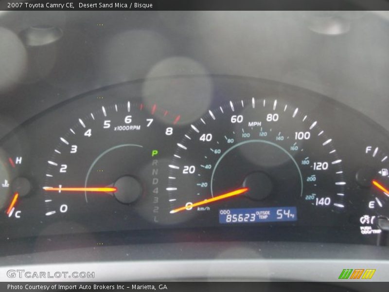 Desert Sand Mica / Bisque 2007 Toyota Camry CE