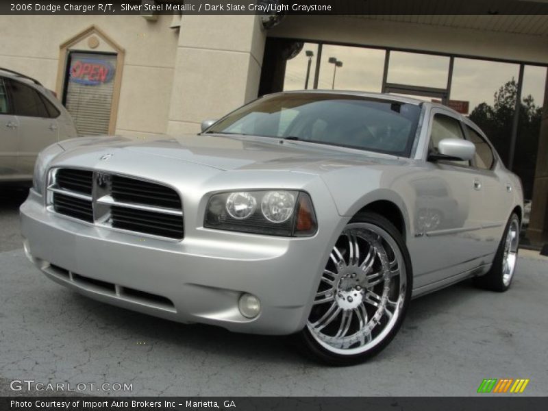 Silver Steel Metallic / Dark Slate Gray/Light Graystone 2006 Dodge Charger R/T