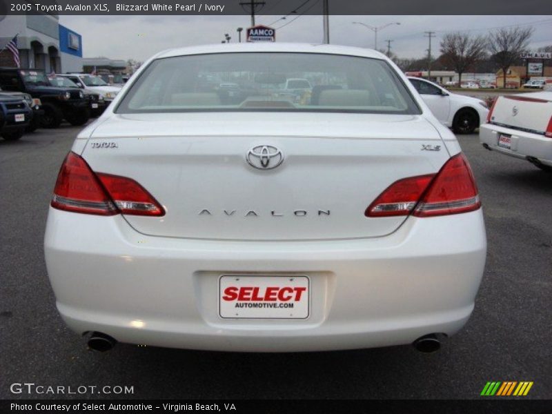 Blizzard White Pearl / Ivory 2005 Toyota Avalon XLS