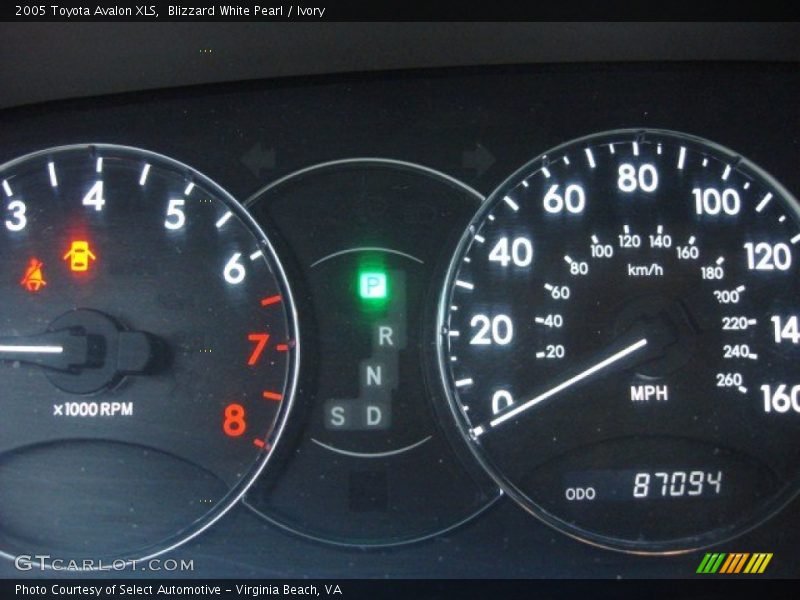 Blizzard White Pearl / Ivory 2005 Toyota Avalon XLS