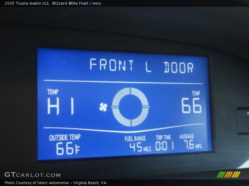 Blizzard White Pearl / Ivory 2005 Toyota Avalon XLS