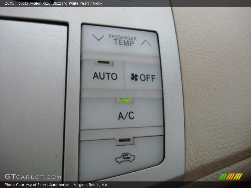 Blizzard White Pearl / Ivory 2005 Toyota Avalon XLS