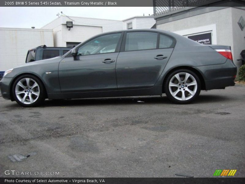  2005 5 Series 545i Sedan Titanium Grey Metallic