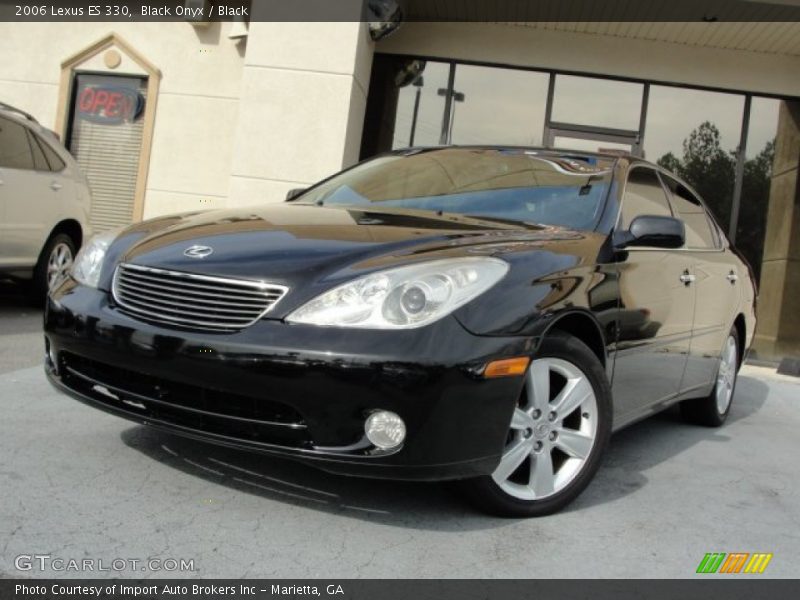 Black Onyx / Black 2006 Lexus ES 330