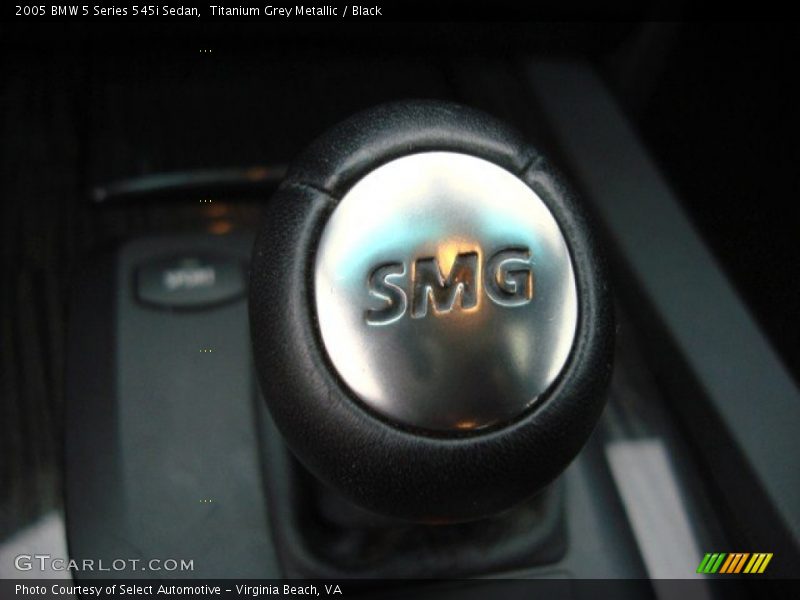  2005 5 Series 545i Sedan 6 Speed SMG Sequential Manual Shifter