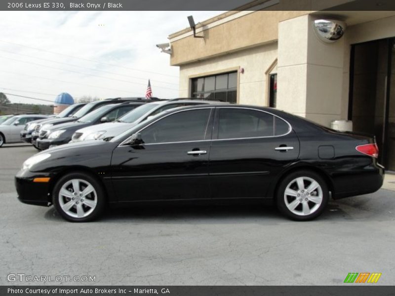 Black Onyx / Black 2006 Lexus ES 330