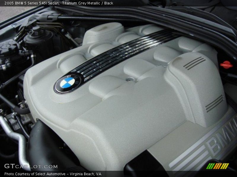  2005 5 Series 545i Sedan Engine - 4.4L DOHC 32V V8