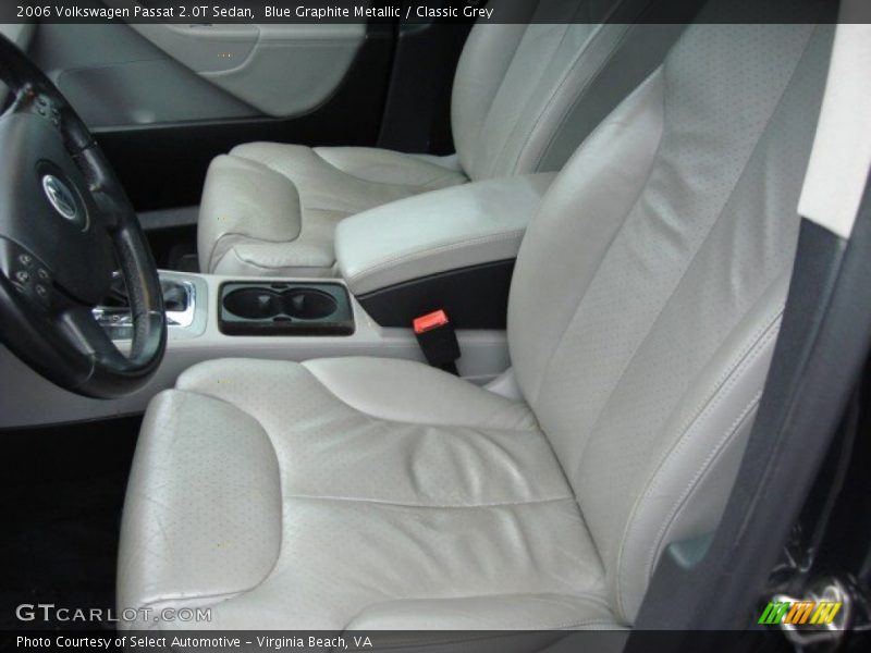 Blue Graphite Metallic / Classic Grey 2006 Volkswagen Passat 2.0T Sedan