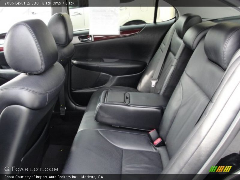 Black Onyx / Black 2006 Lexus ES 330