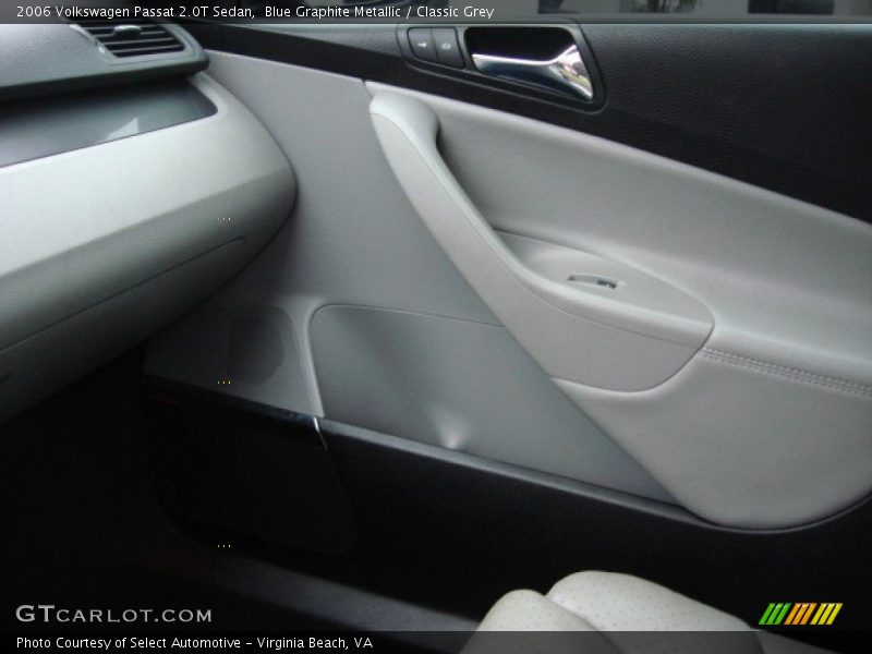 Blue Graphite Metallic / Classic Grey 2006 Volkswagen Passat 2.0T Sedan