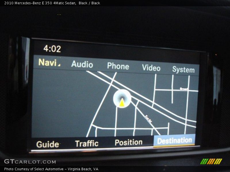 Black / Black 2010 Mercedes-Benz E 350 4Matic Sedan